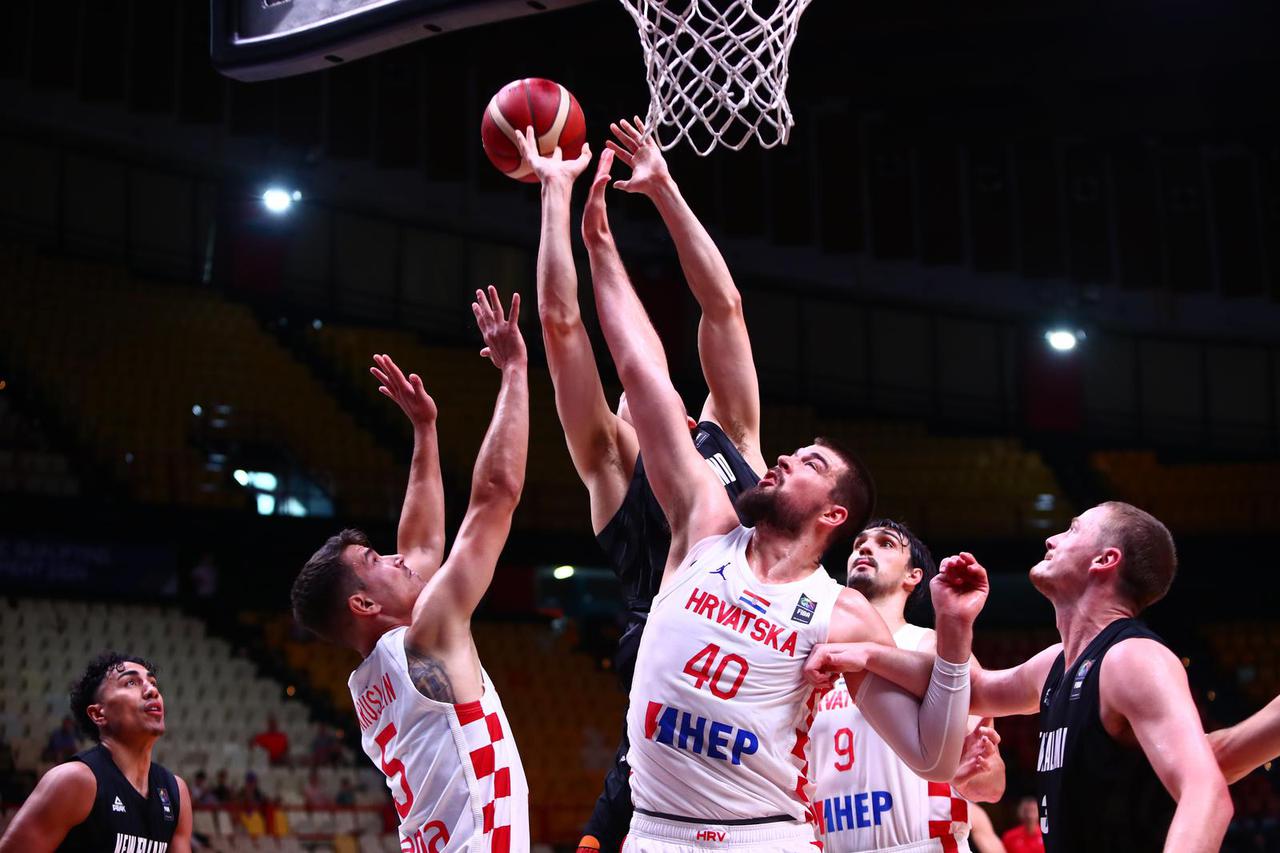 Pirej: Kvalifikacijski košarkaški turnir za Olimpijske igre u Parizu, Hrvatska - Novi Zeland