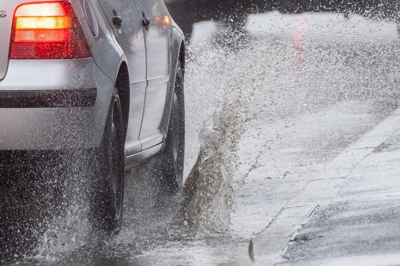 Continuous rain in Hannover