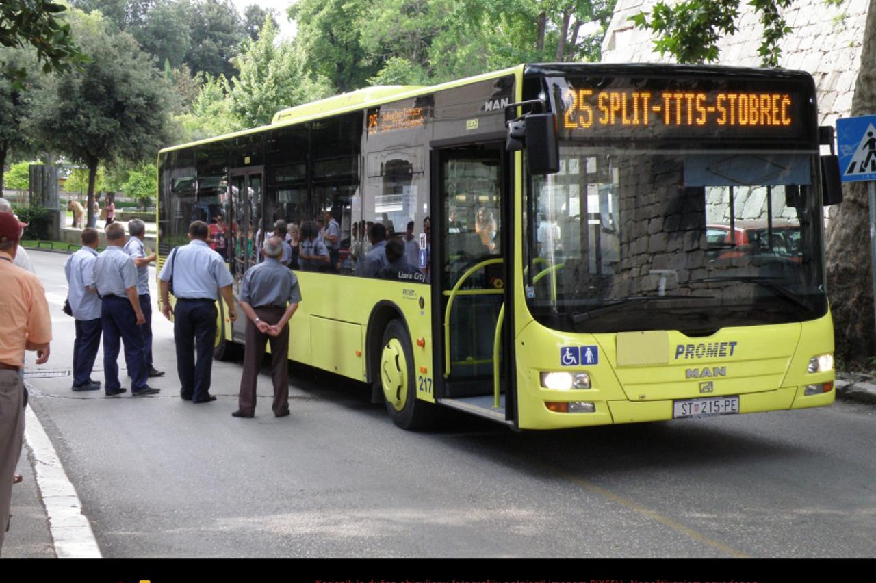 autobus promet,split,javni prijevoz