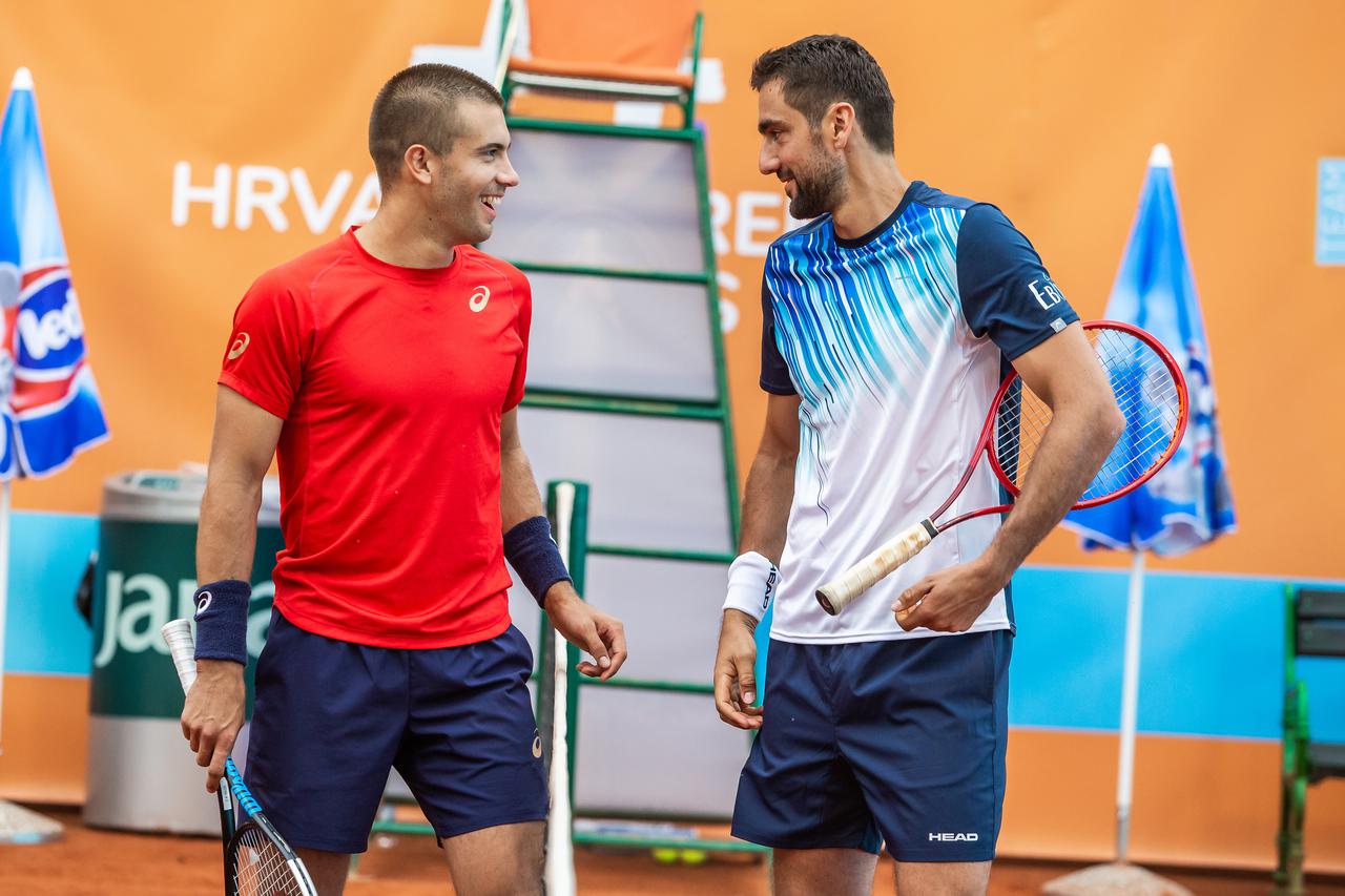 Osijek: Borna Ćorić protiv Marina Čilića na turniru Hrvatski Premier Tenis