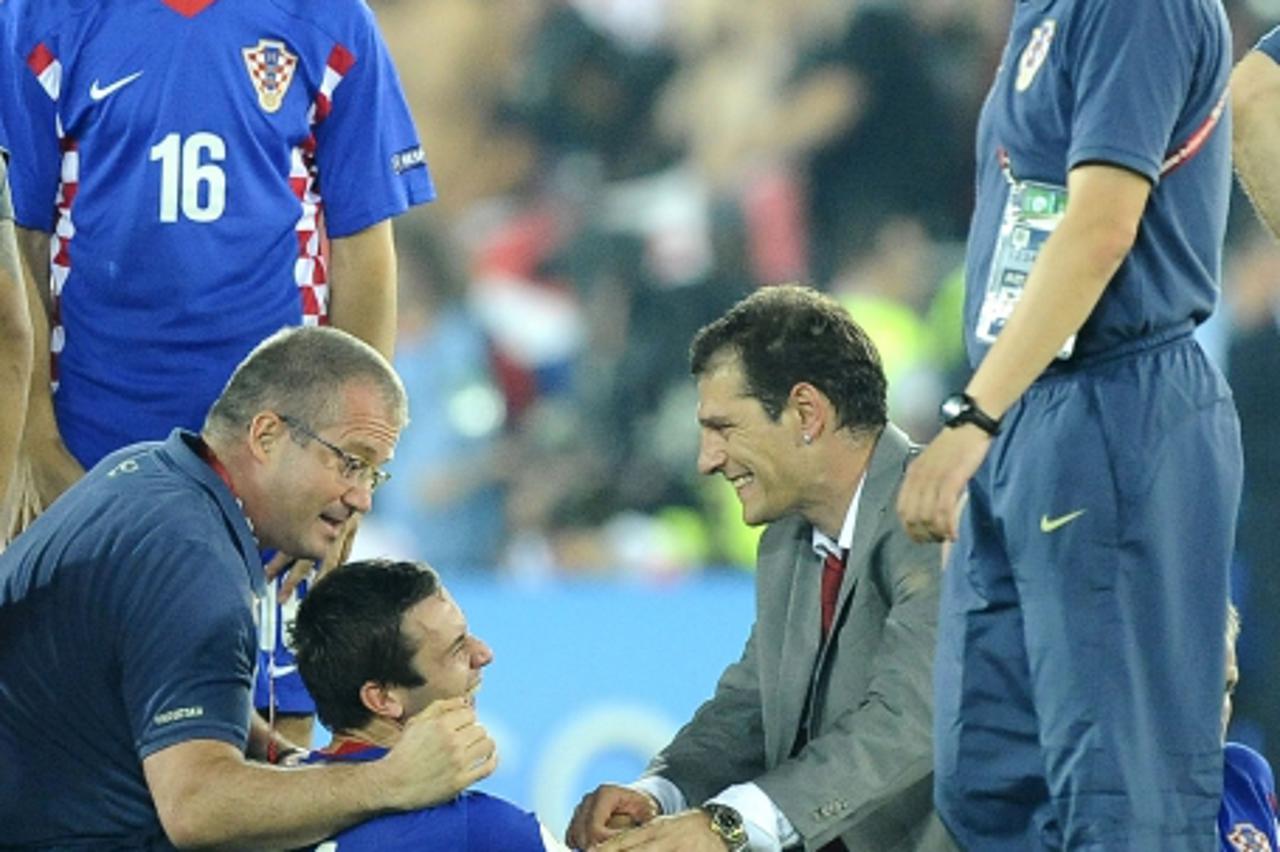 'sport bec 20.06.2008 ...euro 2008....cetvrtfinalna nogometna utakmica Hrvatska - Turska...ernst happer (prater) stadion...bahtijarevic...srna...leko...bilic... Foto:Antonio Bronic  =VECERNJI LIST='