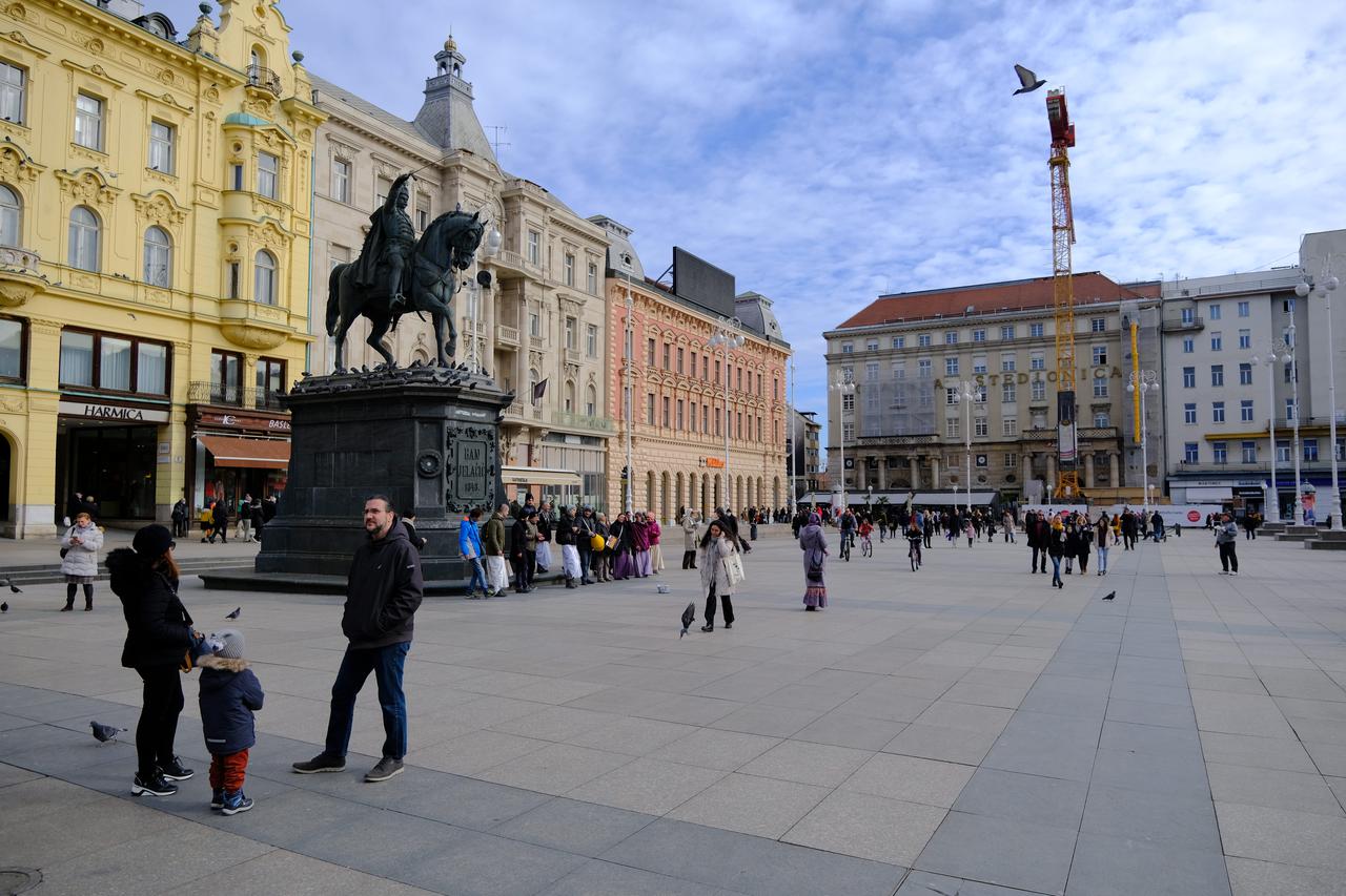 Gradska svakodnevica u centru Zagreba