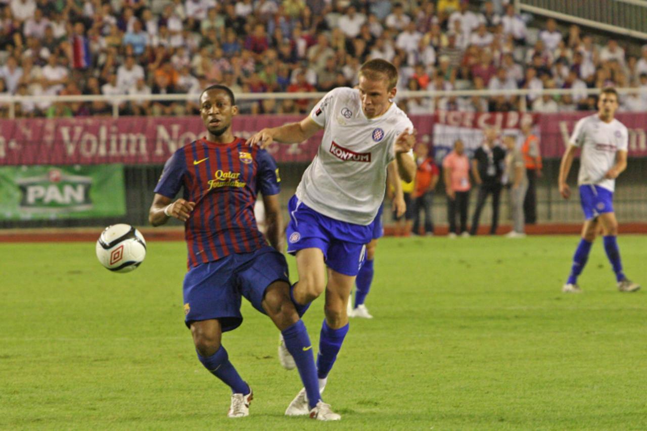 '23.07.2011., Stadion Poljud, Split - Prijateljska nogometna utakmica izmedju NK Hajduk i FC Barcelona odrzana povodom stotog rodjendana Hajduka. Photo: Ivana Ivanovic/PIXSELL'