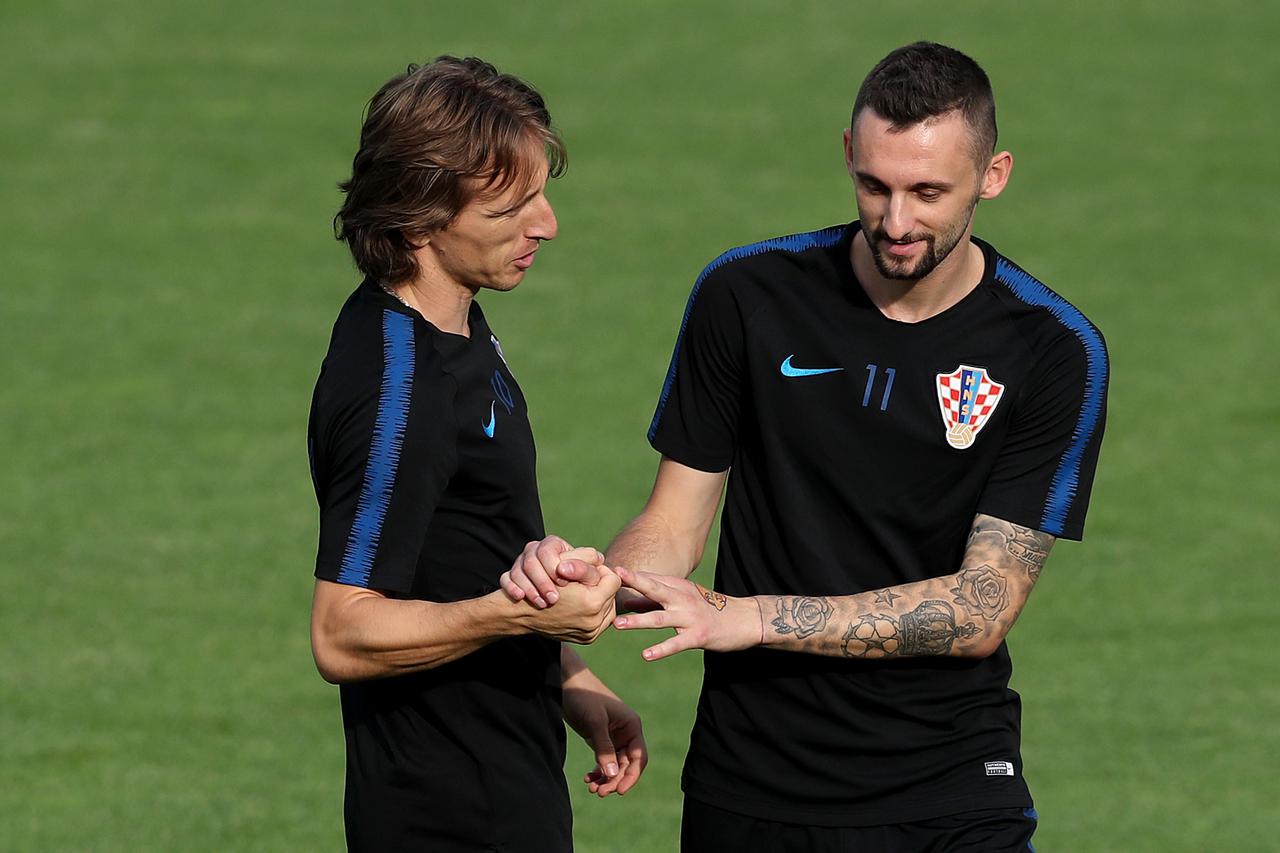 Luka Modrić i Marcelo Brozović