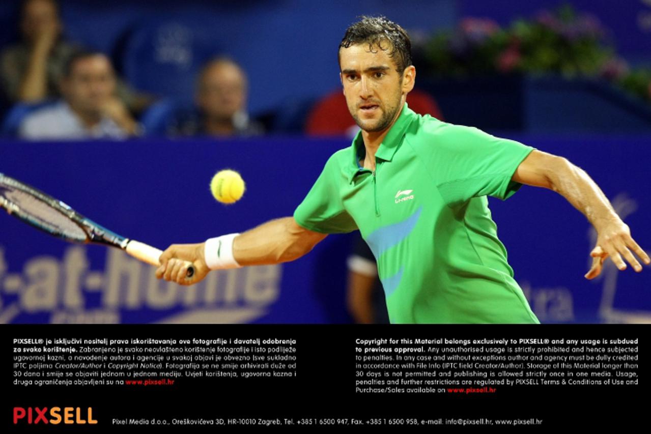 '15.07.2012., Umag - 23. ATP Vegeta Croatia Open, finale, Marin Cilic - Marcel Granollers. Photo: Jurica Galoic/PIXSELL'