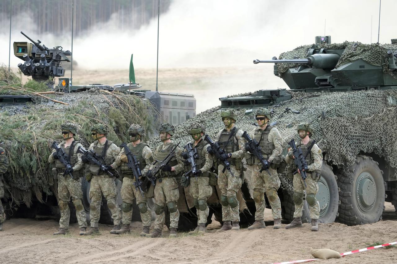 Quadriga 2024 NATO military exercise in Pabrade