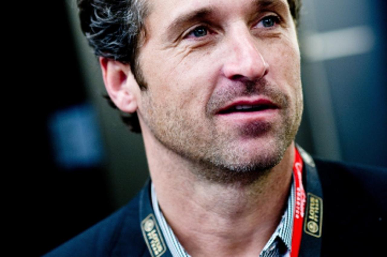 'US Actor Patrick Dempsey visits the Media Center at the Circuit of The Americas in Austin, Texas, USA, 17 November 2012. The Formula One United States Grand Prix will take place on 18 November 2012. 