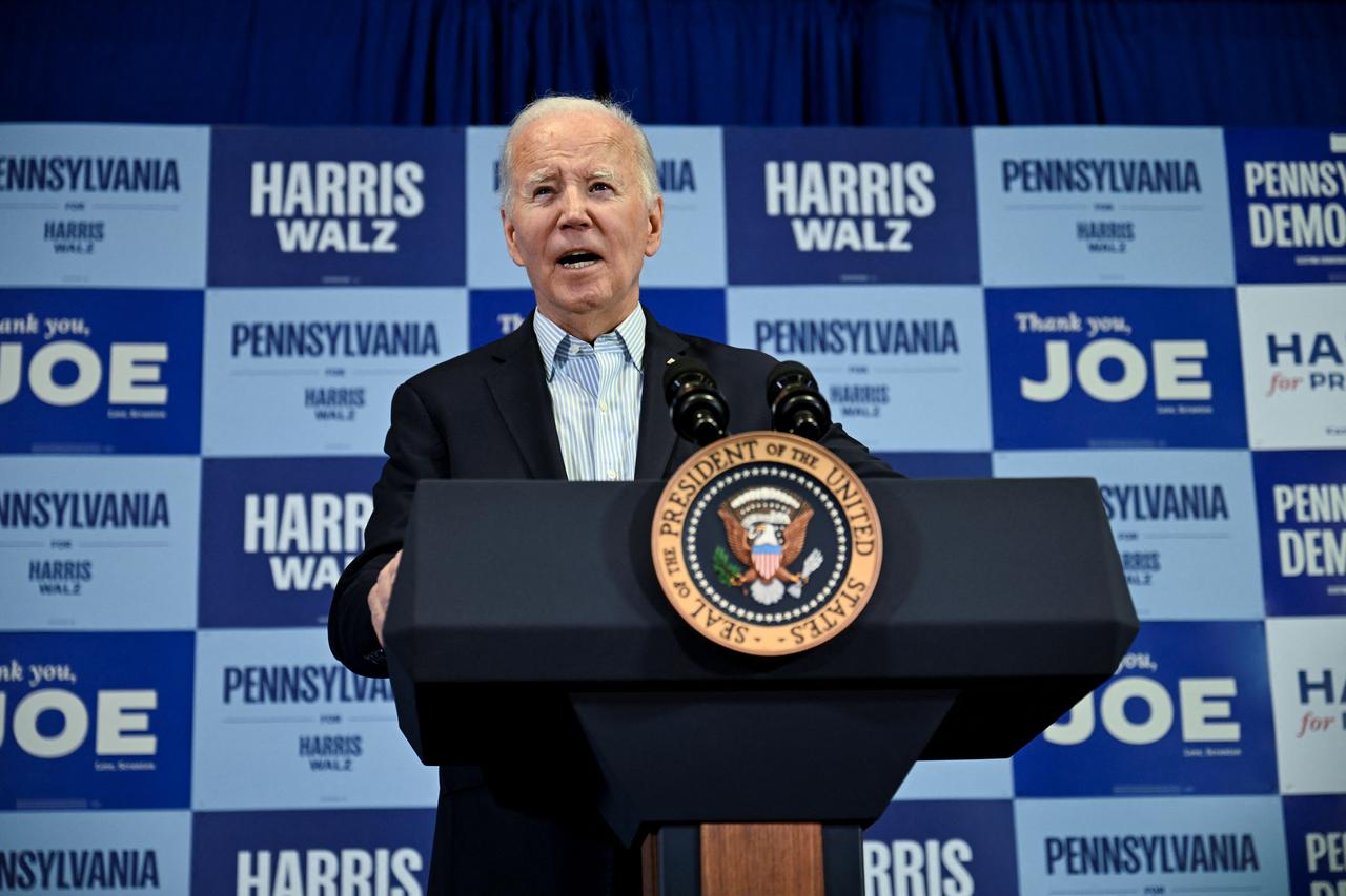 U.S. President Joe Biden visits Scranton