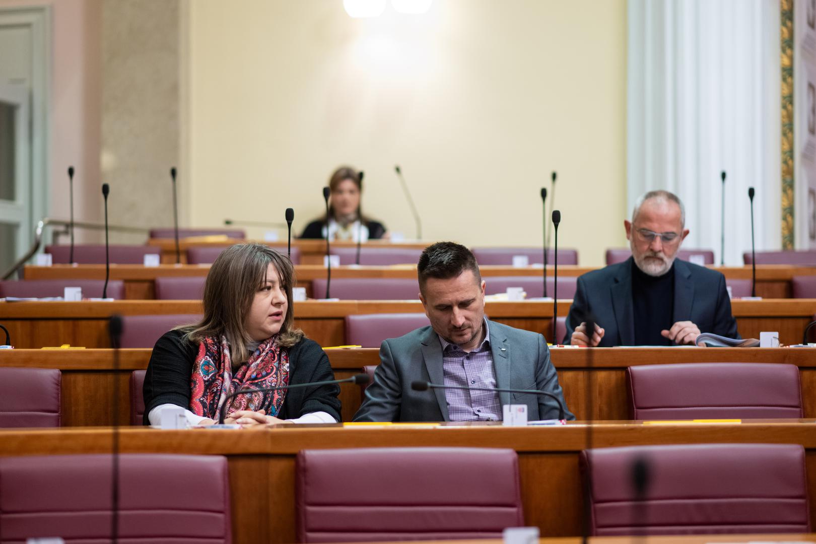 7.2.2024., Zagreb - Dolazak saborskih zastupnika na sjednicu. Photo: Neva Zganec/PIXSELL