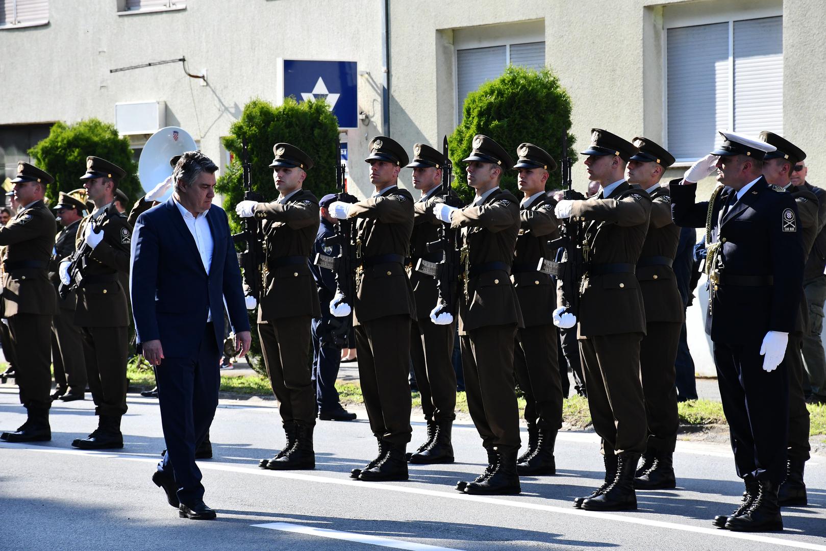 01.05.2022., Okucani - Obiljezavanje 27. obljetnice vojno-redarstvene operacije Bljesak u Okucanima  Photo: Ivica Galovic/PIXSELL