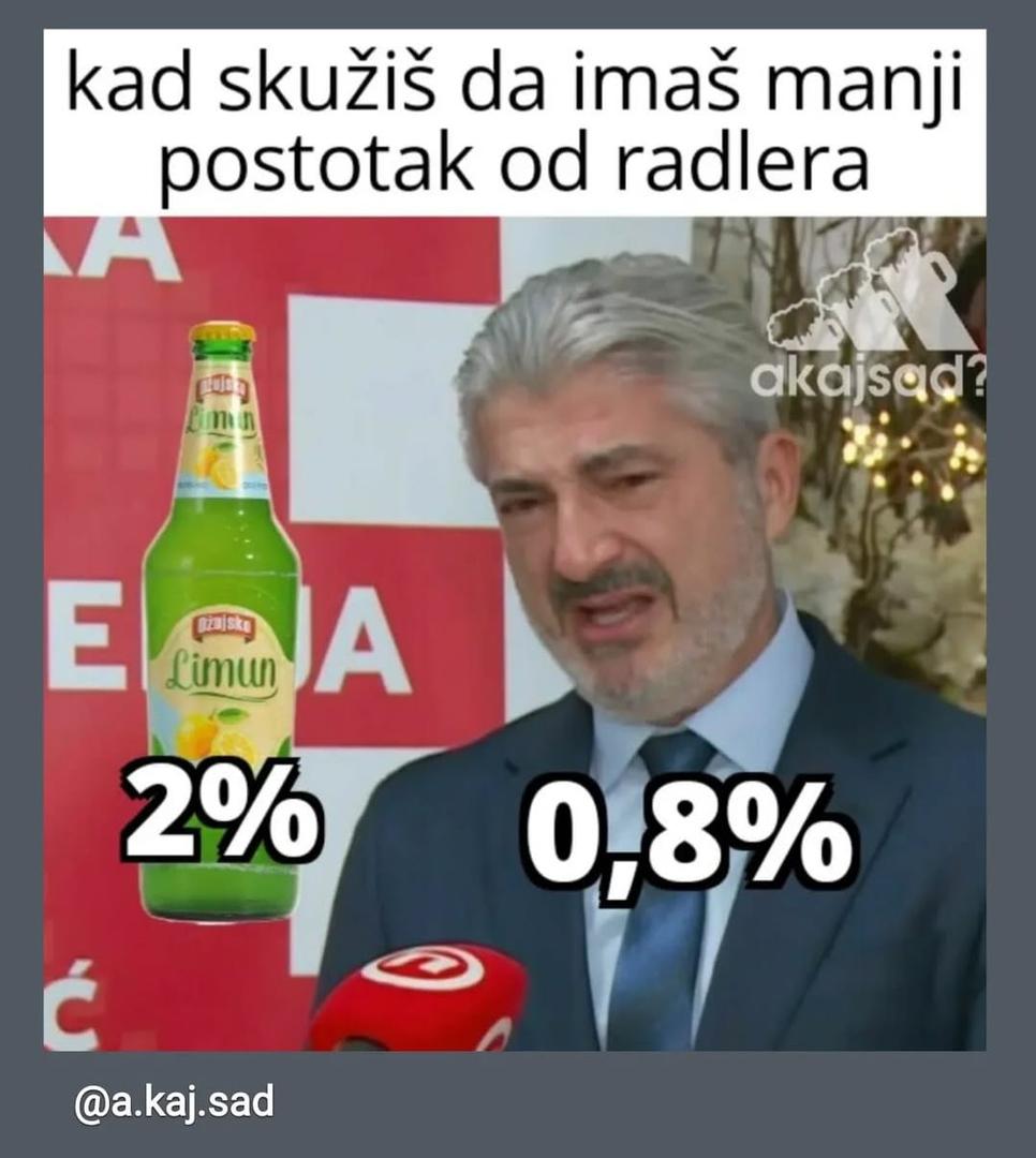 "Mama nisam uspio jbg", "Za njega ni mama njegova nije glasala", "Mora doma ozbiljno popričati jer nisu svi glasali", šale se Hrvati u komentarima. 