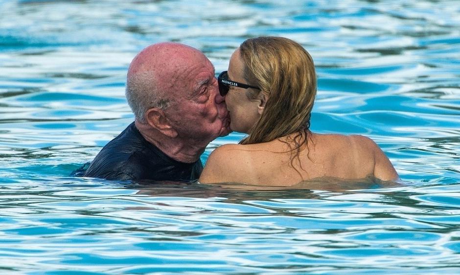 Rupert Murdoch i Jerry Hall