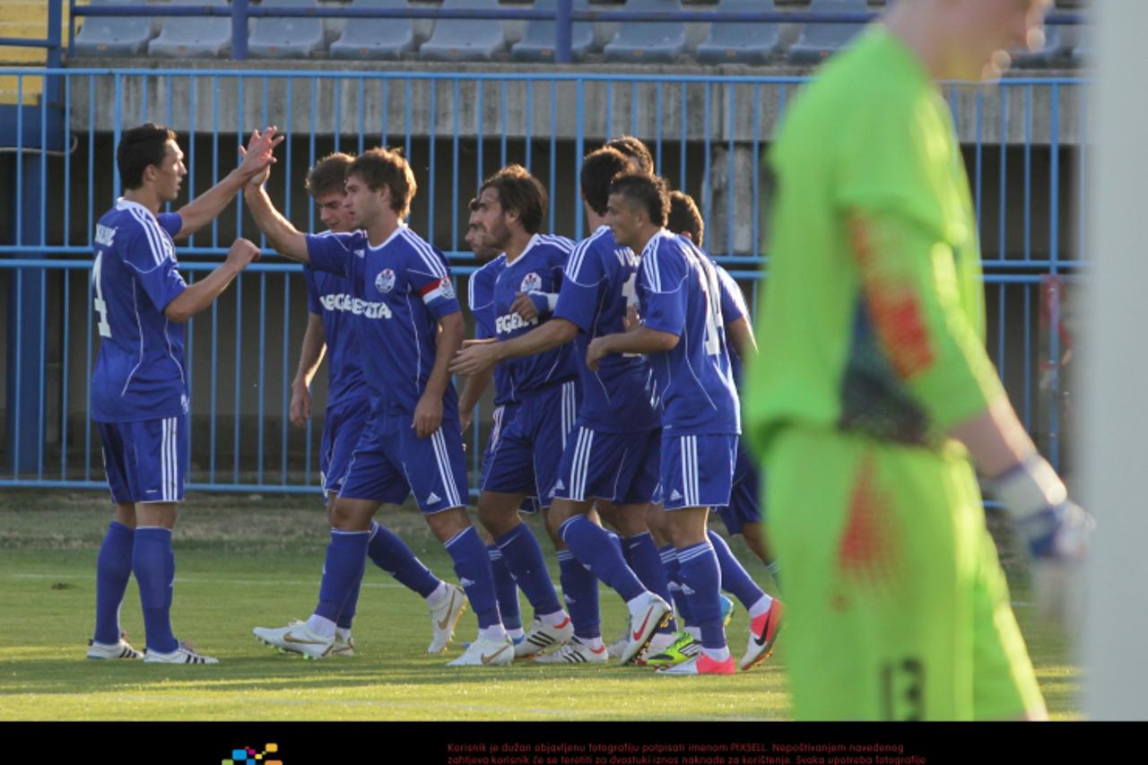 '19.07.2012., Gradski stadion, Koprivnica - Europska liga, 2. pretkolo, Slaven Belupo - Portadown.  Photo: Marijan Susenj/PIXSELL'