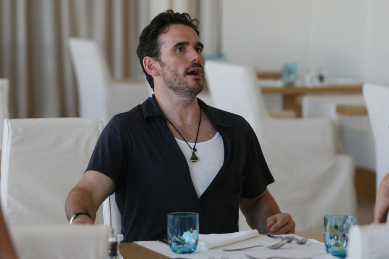 '29.08.2011., Zadar - Americki glumac Matt Dillon odrzao je press konferenciju u Iadera hotelu u Punta Skali. Photo: Filip Brala/PIXSELL'