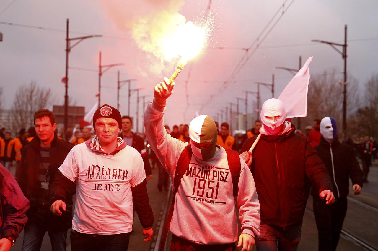 prosvjedi u Varšavi
