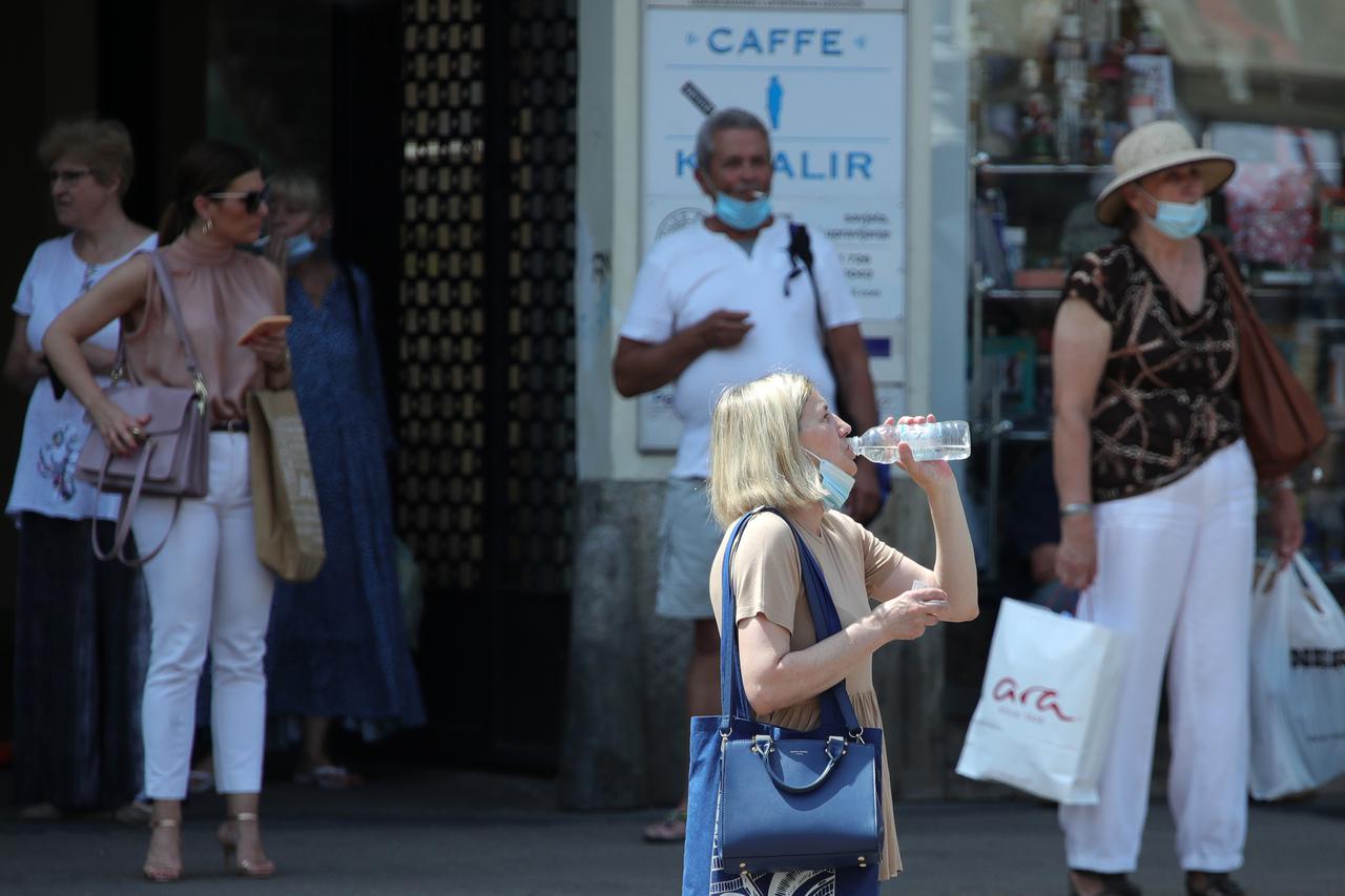 Vrućine na zagrebačkom asfaltu