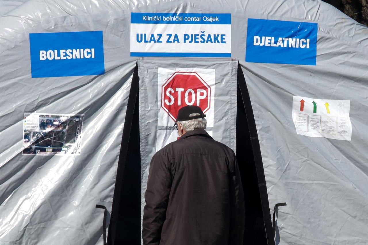 Postavljen novi ulaz za pacijente i djelatnike KBC Osijek