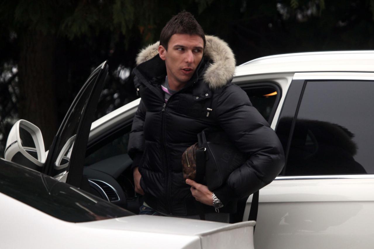 '12.01.2009.....Zagreb - Hrvatska...Stadio Maksimir, okupljanje Dinamove momcadi nakon zimske stanke i odradivanje prvog treninga uoci priprema.Mario Mandzukic.Photo: Marko Prpic/PIXSELL'