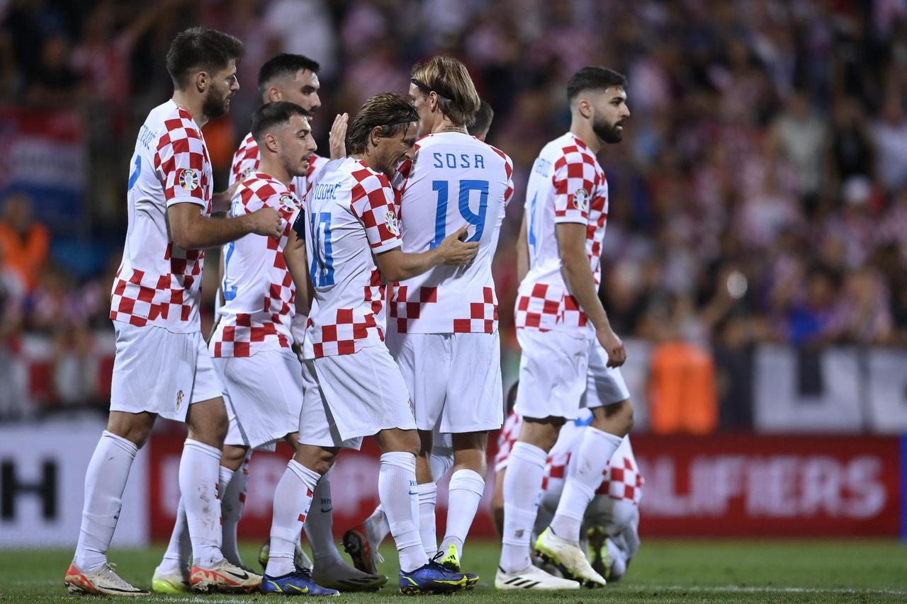 Rijeka: Hrvatska i Latvija igraju kvalifikacijsku utakmicu za EURO 2024