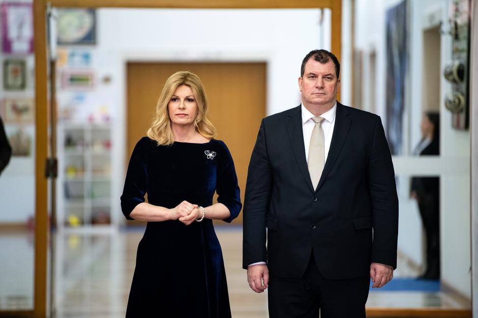 Kolinda Grabar Kitarović i njezin suprug Jakov Kitarović