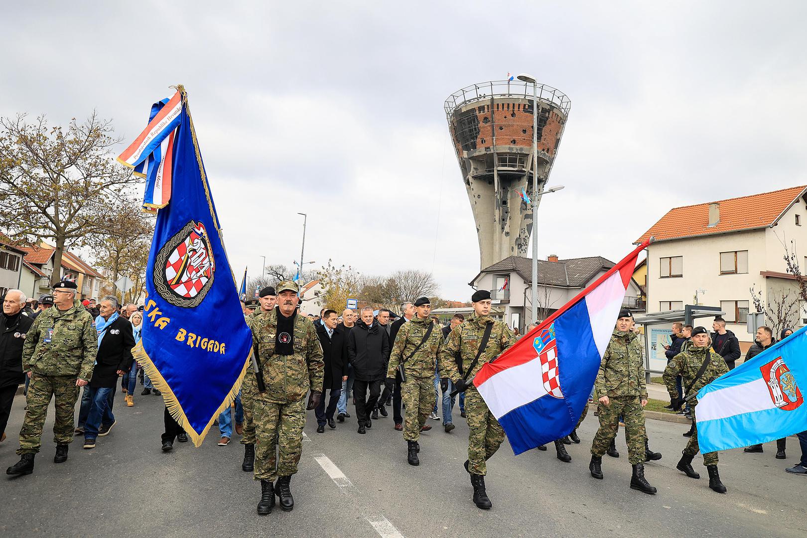 18.11.2021., Vukovar - Obiljezavanje 30. obljetnice vukovarskog stradanja pod nazivom Dan sjecanja na zrtvu Vukovara 1991.- 2021. 