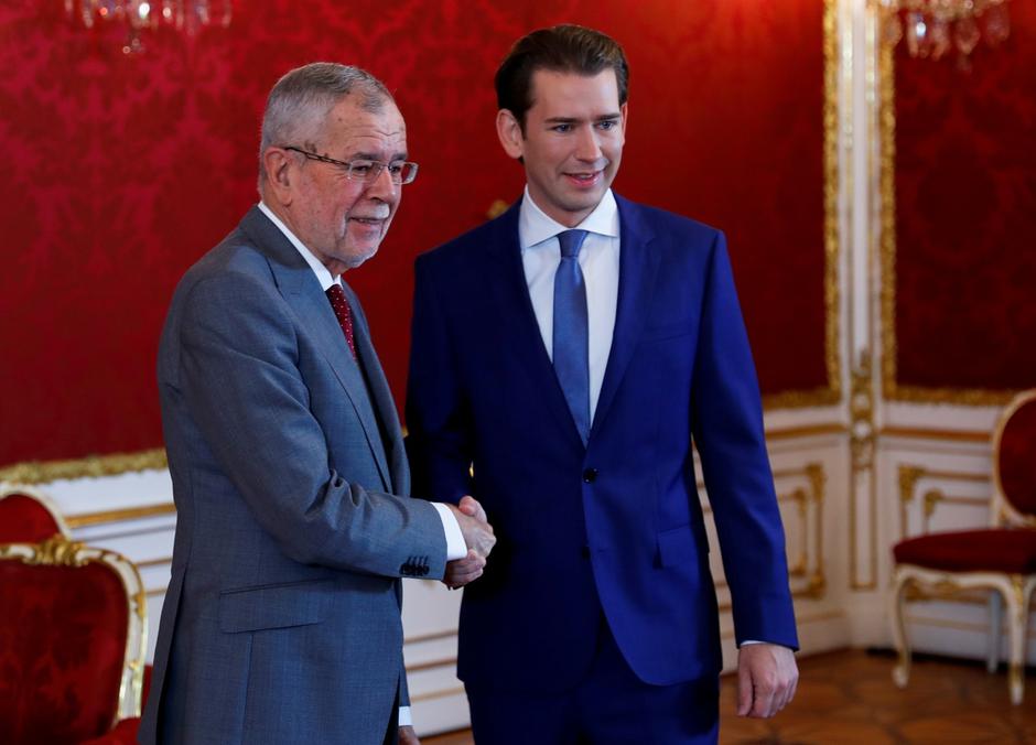 Sebastian Kurz i Alexander Van der Bellen