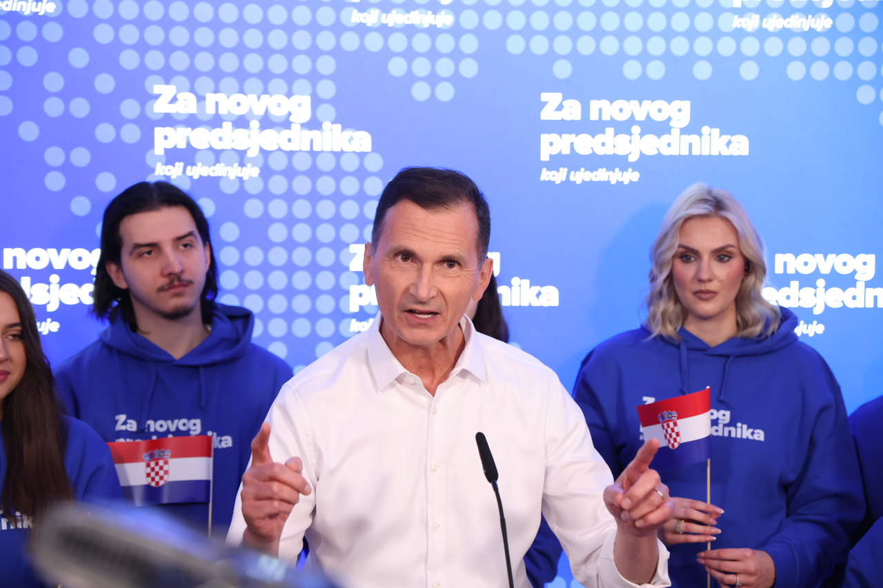 Zagreb: Dragan Primorac predstavio slogan predsjedničke kampanje