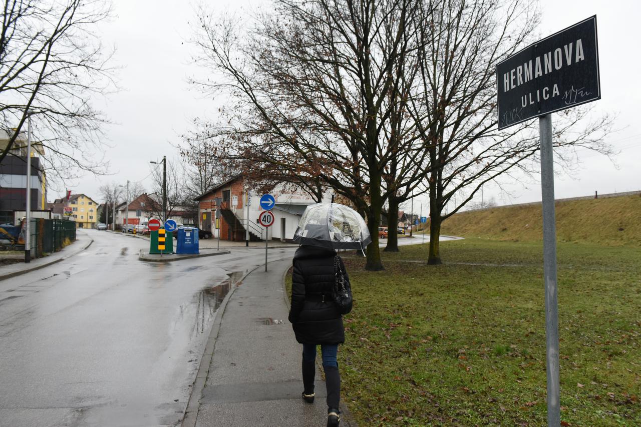 24.02.2015., Zagreb - Hermanova ulica u naselju Trnsko. Photo: Davor Visnjic/PIXSELL