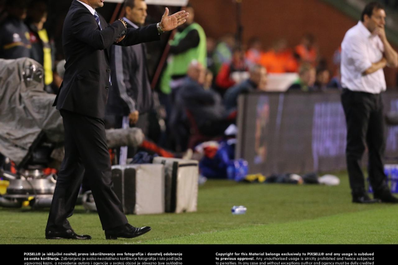 '11.09.2012., stadion Kralj Baudouin, Bruxelles, Belgija - Kvalifikacije za Svjetsko nogometno prvenstvo 2014., skupina A, 2. kolo, Belgija - Hrvatska. Igor Stimac.  Photo: Marko Prpic/PIXSELL'