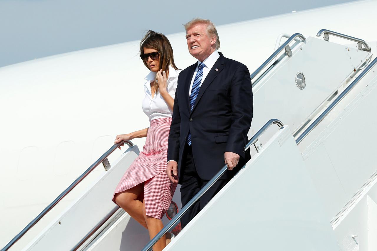 Melania i Donald Trump