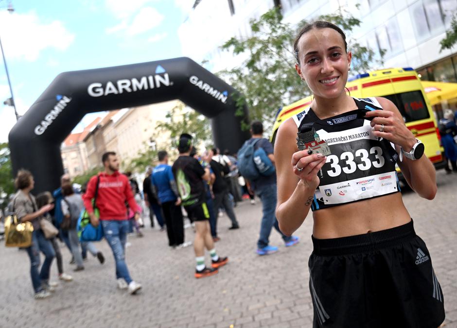 Zagreb: Cilj Garmin 10k utrke u sklopu 30. Zagrebačkog maratona