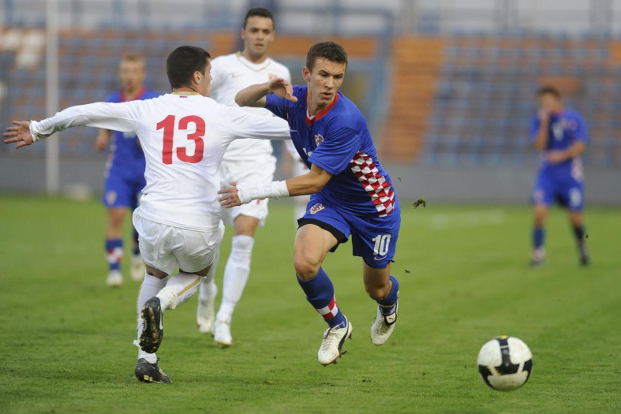 'sport 13.10.2009....varazdin.... kvalifikacijska nogometna utakmica izmedju hrvatske i srbije, perisic ivan snimio darko gorenak'