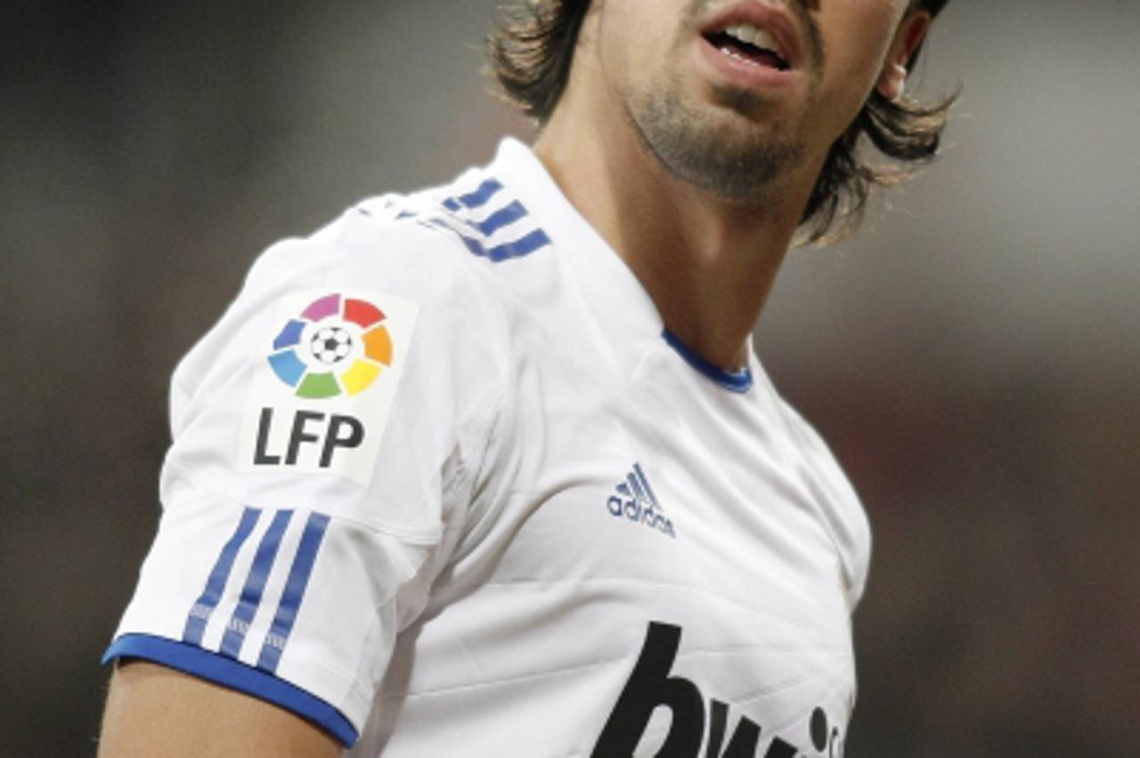 'Real Madrid\'s Sami Khedira during La Liga match. January 09, 2011. Foto Ÿ nph / Alvaro Hernandez).'