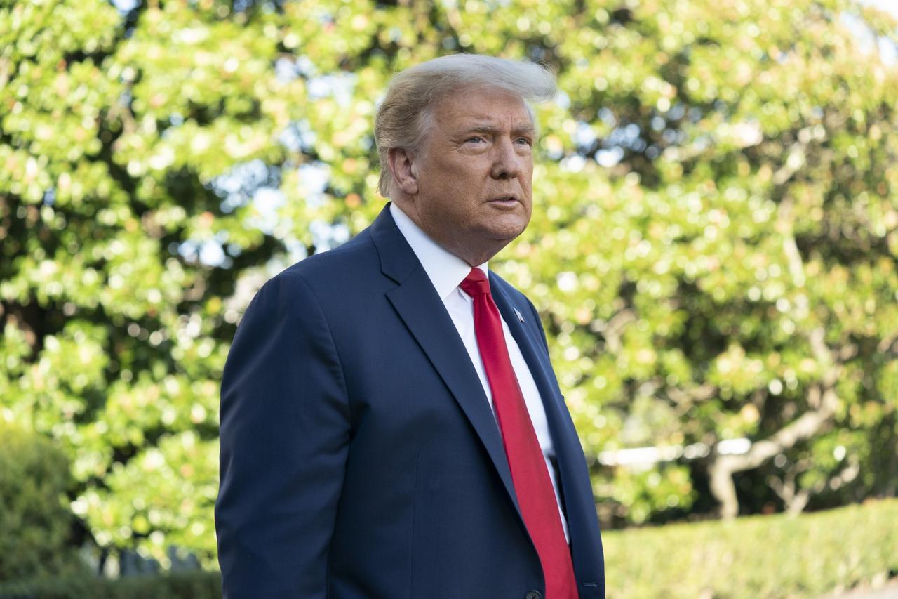 Trump Departs for Fayetteville, North Carolina