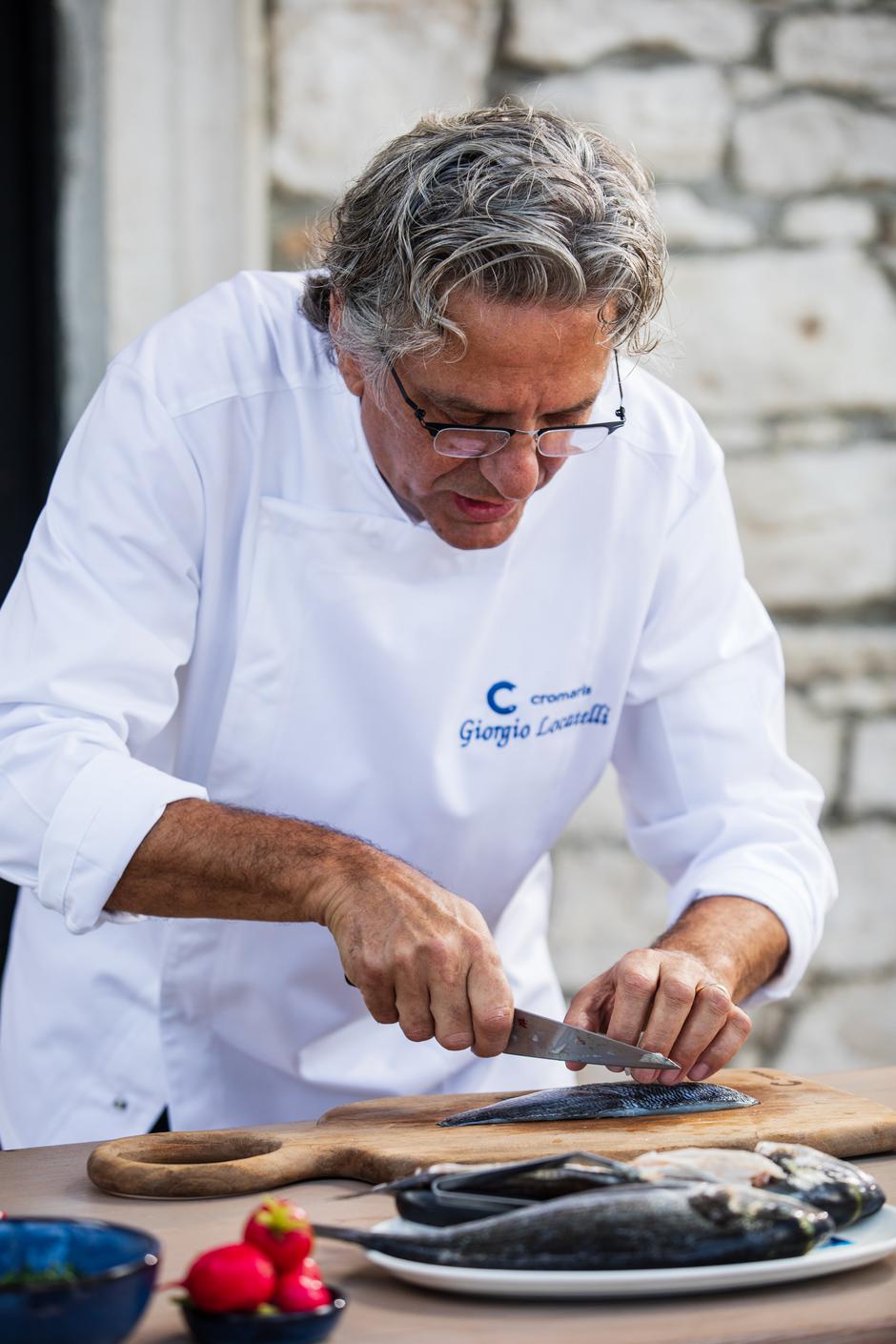 chef Giorgio Locatelli i Cromaris