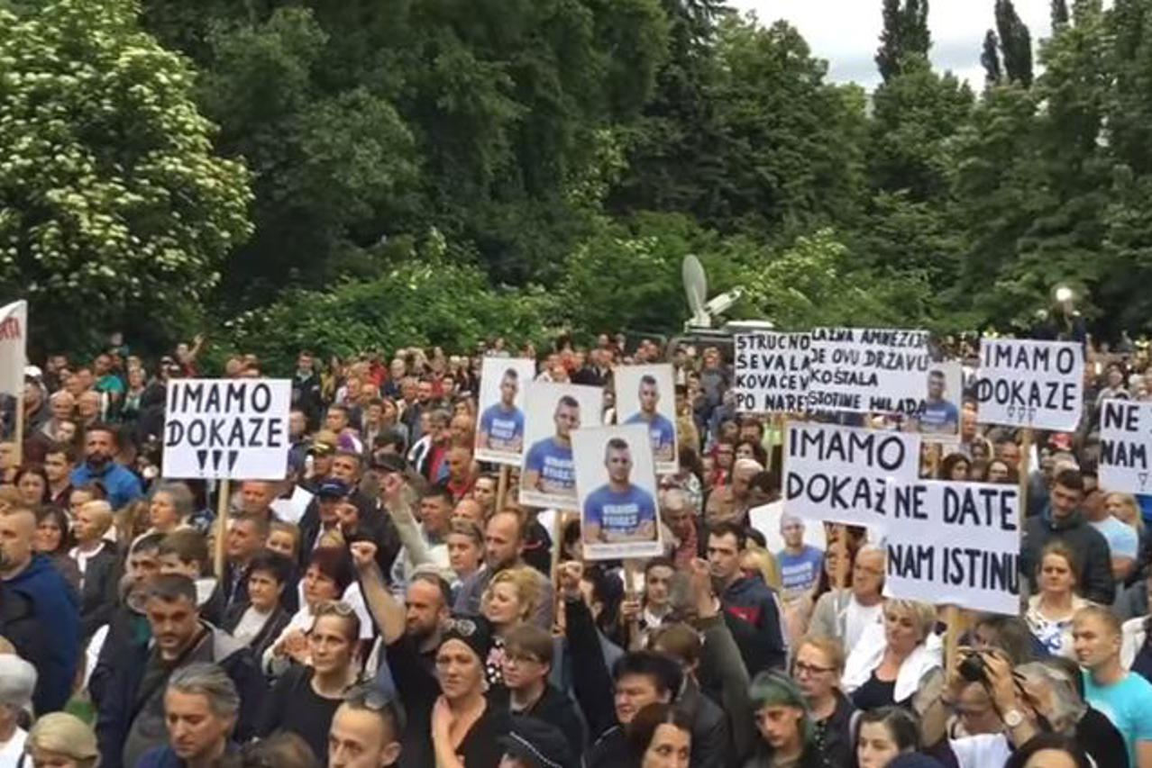 Prosvjed u Sarajevu