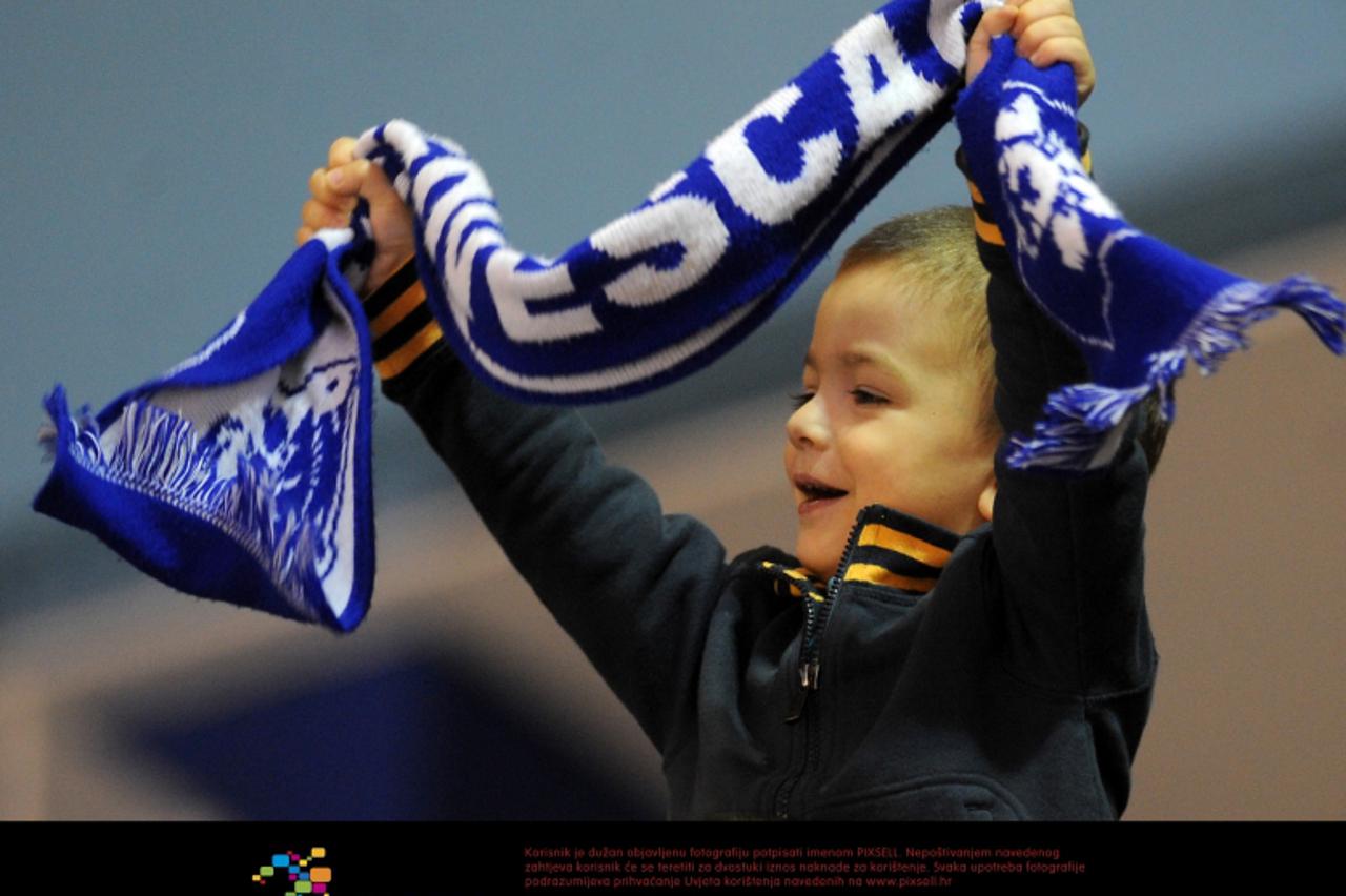 '27.11.2011, Dom sportova, Zagreb - Hokej na ledu, 26. Kolo EBEL lige: KHL Medvescak Zagreb - EHC LIWEST Black Wings Linz.  Photo: Daniel Kasap/PIXSELL'