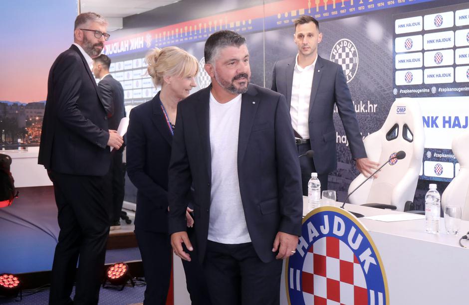 Split: Službeno predstavljen novi trener Hajduka Gennaro Gattuso