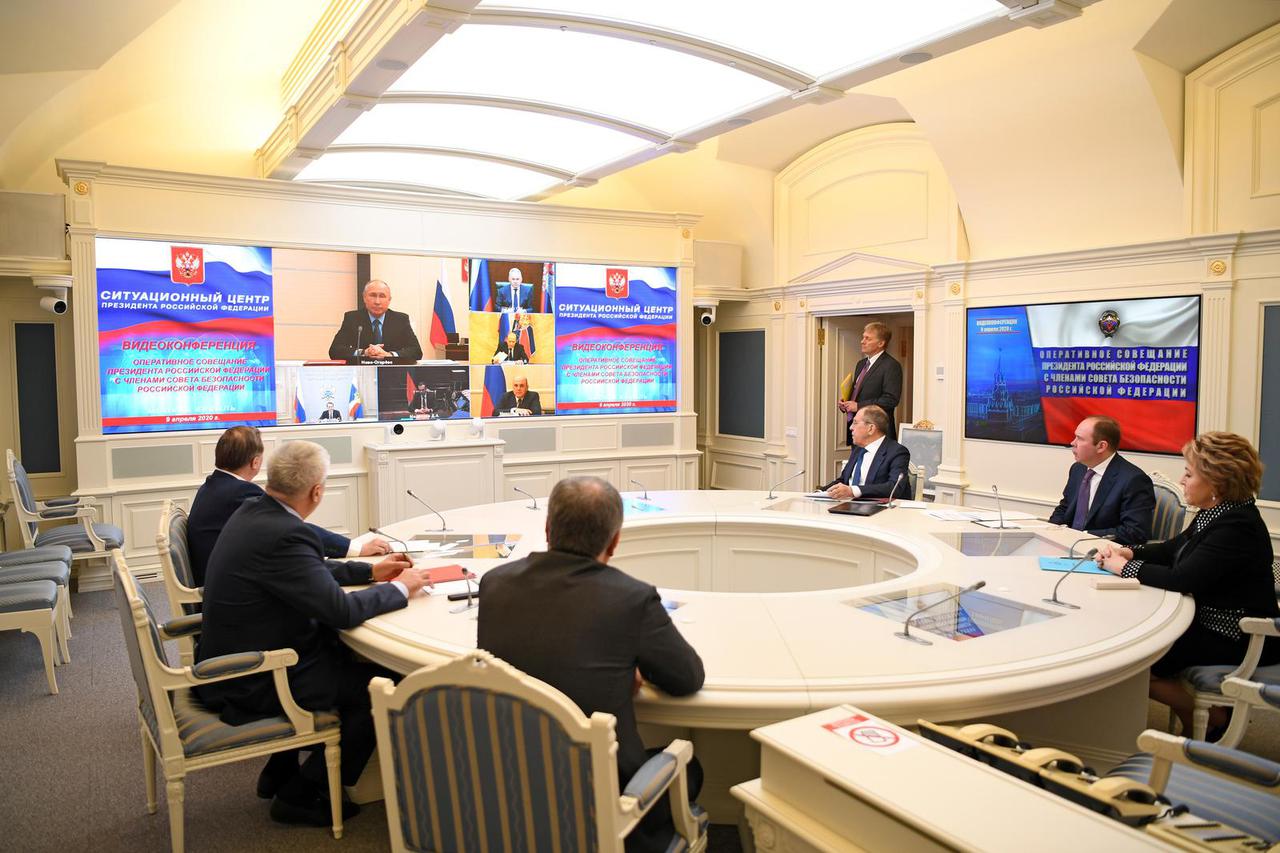 President Putin holds Russian Security Council meeting