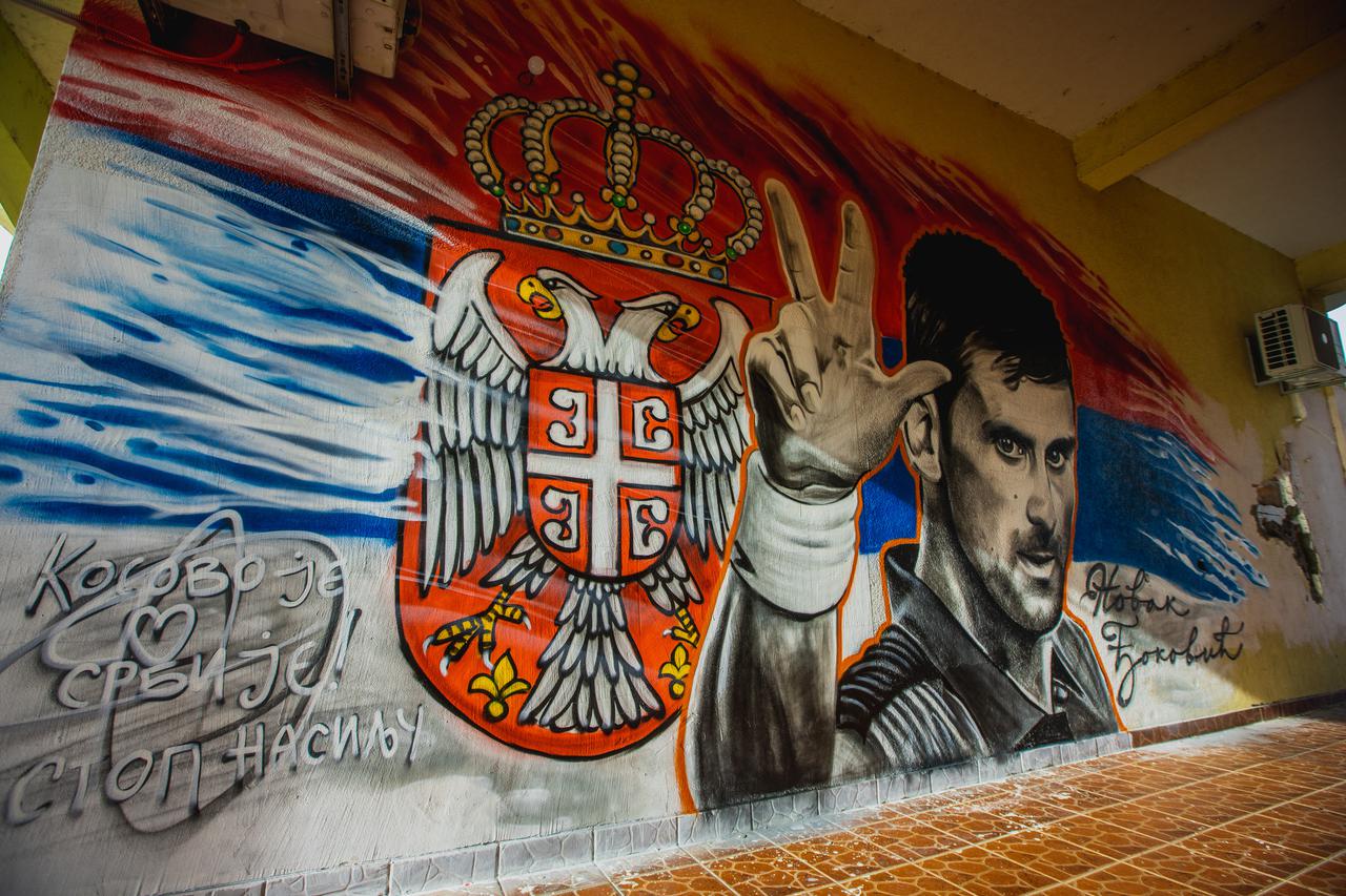 Novak Đoković dobio mural u Trebinju