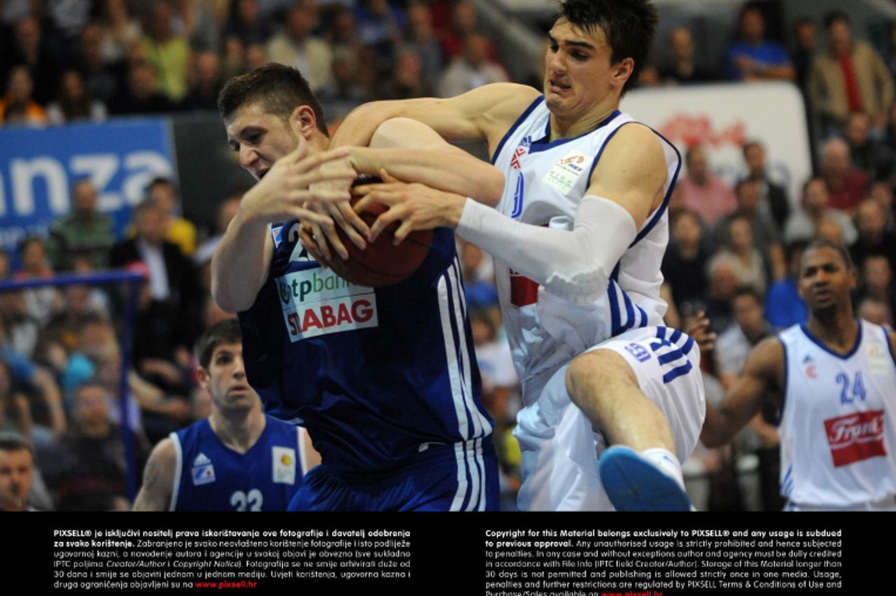 '29.05.2013., KC Drazen Petrovic, Zagreb - A1 Liga za prvaka, prva utakmica finala doigravanja. KK Cibona - KK Zadar.  Photo: Danijel Kasap/PIXSELL'