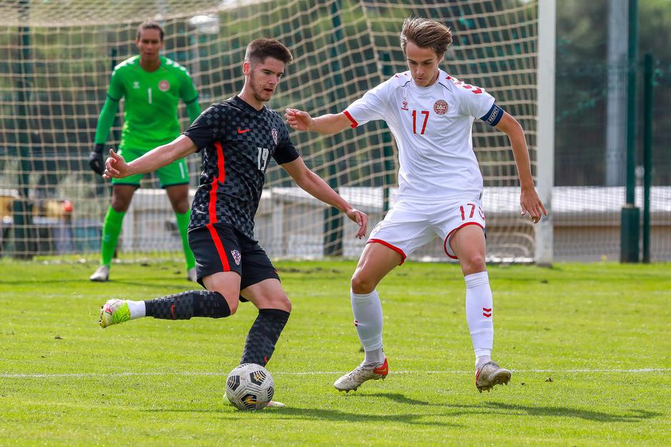 Hrvatska U-18 reprezentacija na Međunarodnom prijateljskom turniru igra protiv Danske