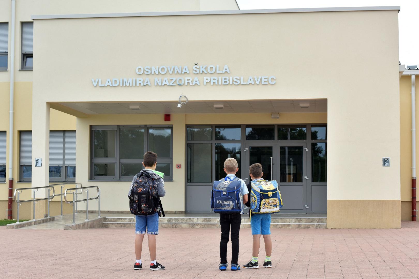 07.09.2020., Pribislavec- Nova zgrada Osnovne skole Vladimira Nazora Pribislavec.
Photo: Vjeran Zganec Rogulja/PIXSELL