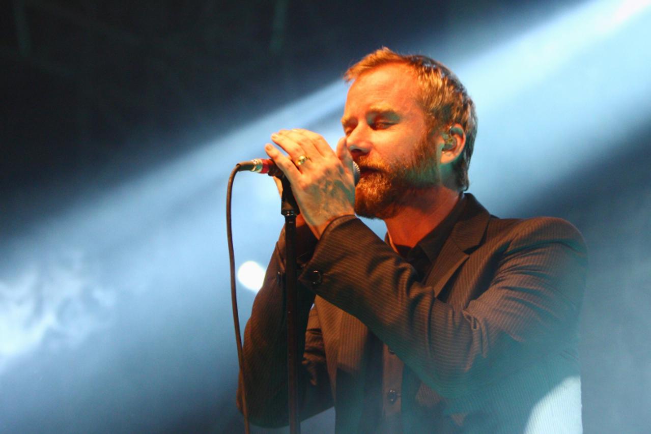 '14.11.2010., Zagreb - Koncert grupe The National u Bocarskom domu u Zagrebu.  Photo Tomislav Miletic/PIXSELL'