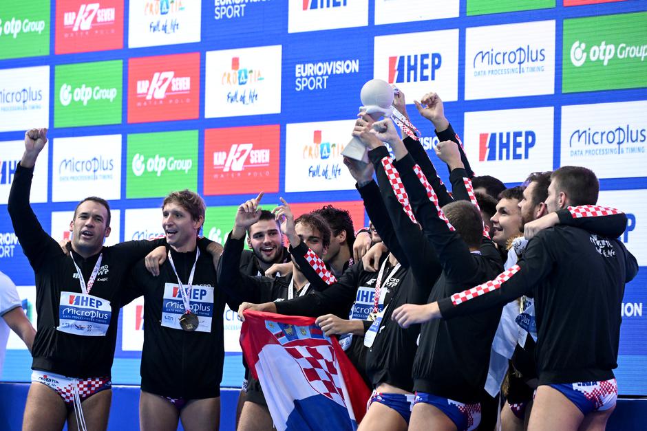 Dodjela medalja na Europskom prvenstvu u vaterpolu