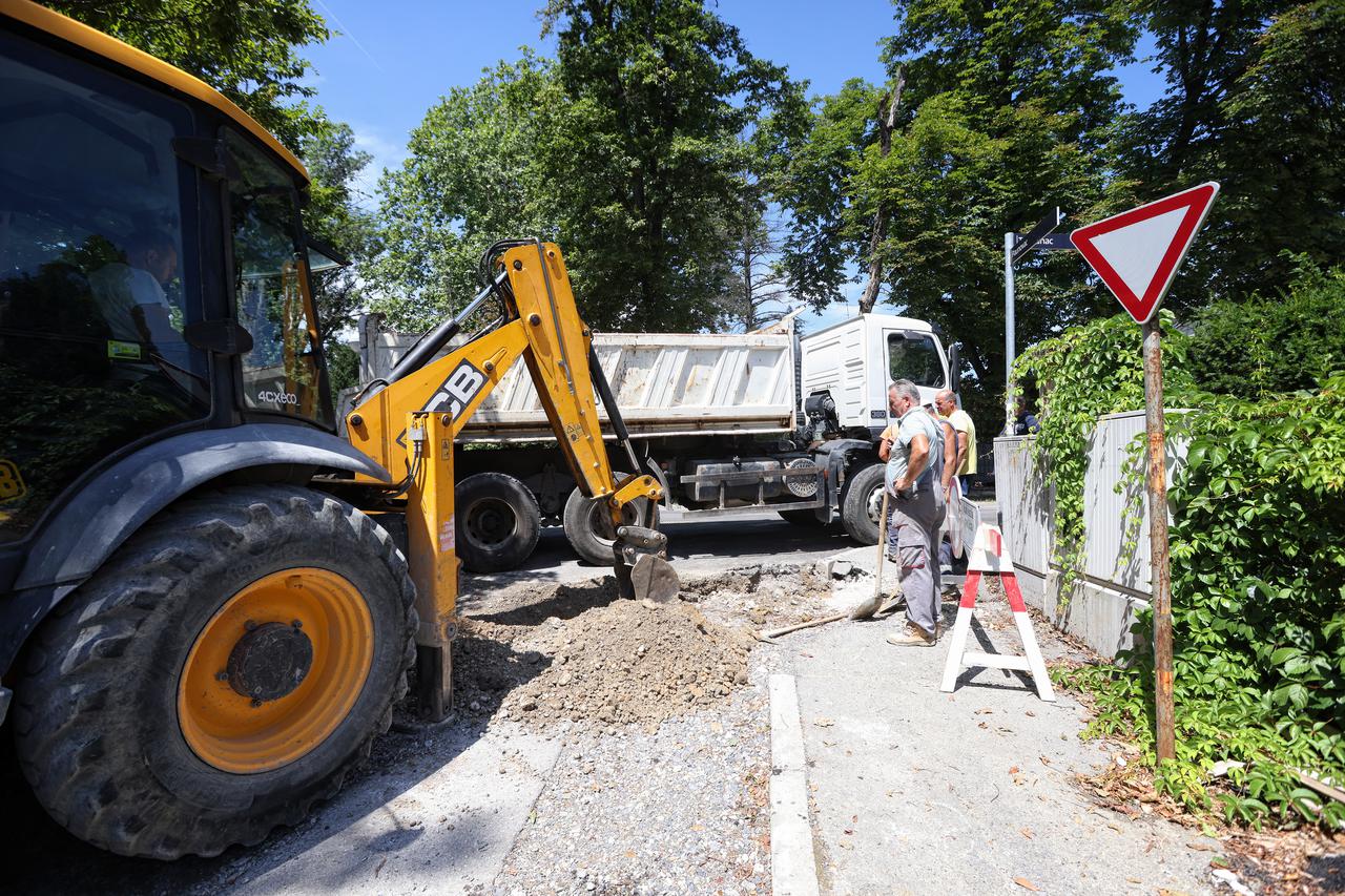 Zagreb: Ulica Tuškanac prepuna je rupa