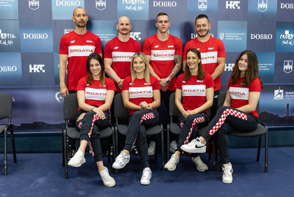 Osijek: Održana konferencija za medije uoči početka 13. izdanja Svjetskog kupa u gimnastici DOBRO World Cup