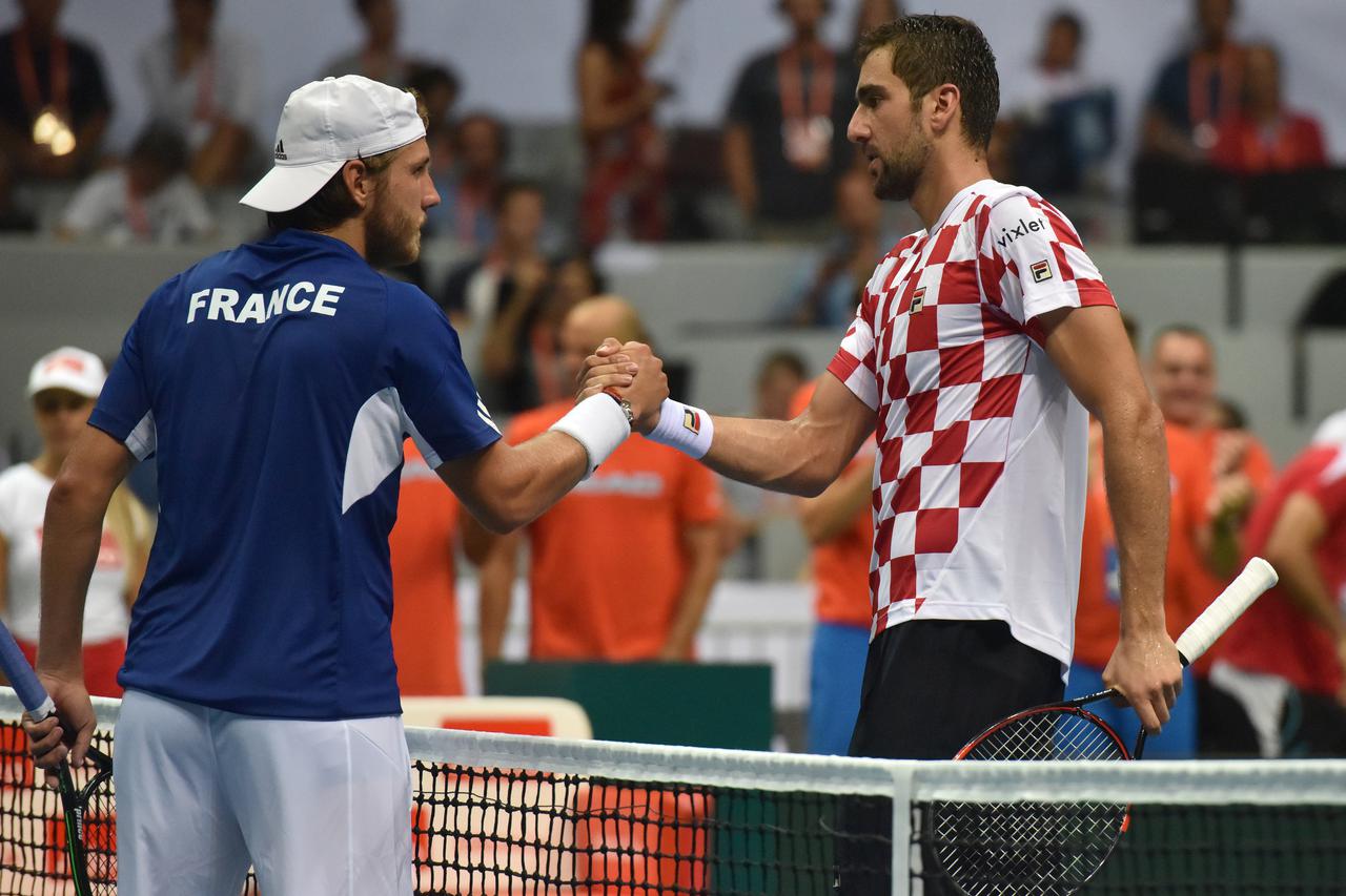 Marin Čilić i Lucas Pouille