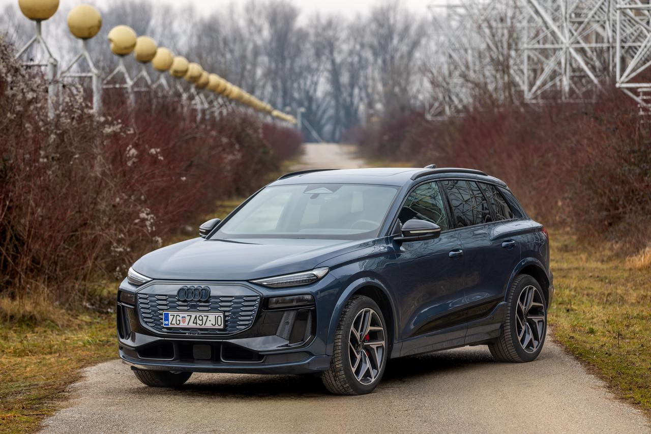 Zagreb: Test automobila Audi Q6 E-Tron