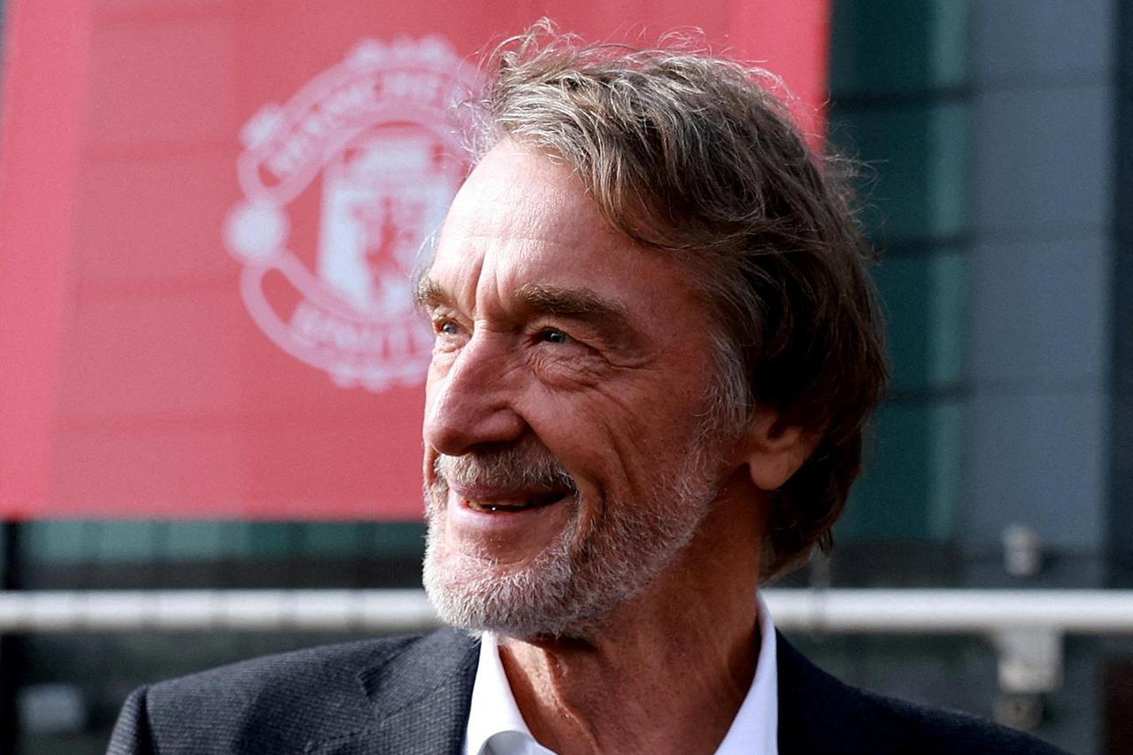 FILE PHOTO: Ineos chairman Jim Ratcliffe is pictured at Old Trafford